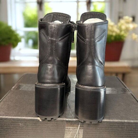 Thursday Boot Co $200 Women’s Rebel Zip-Up Boot Handmade Full-Grain Leather Size - Picture 9 of 15